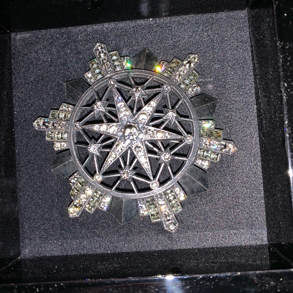 Lanvin large brooch.